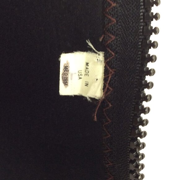 Vintage Cabelas Neoprene Camo Dog Vest Hunting Sydney Nebraska 80s Zip Size XXL - Picture 9 of 9